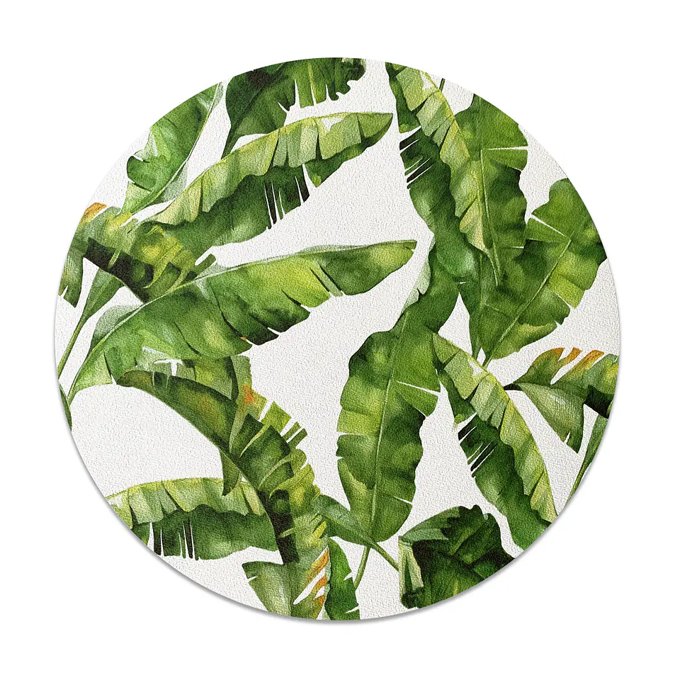 Set 6 Individuales Plantas Redondo 8