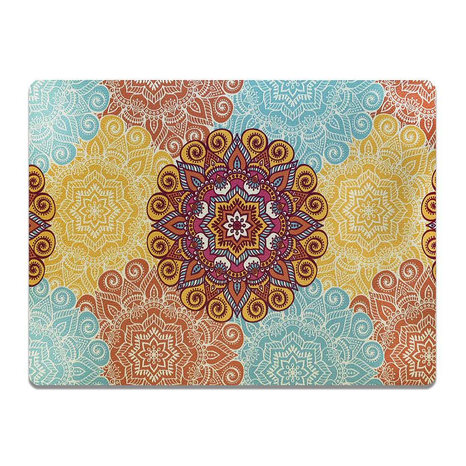 Set 4 Individuales Mandalas Rectangular 11