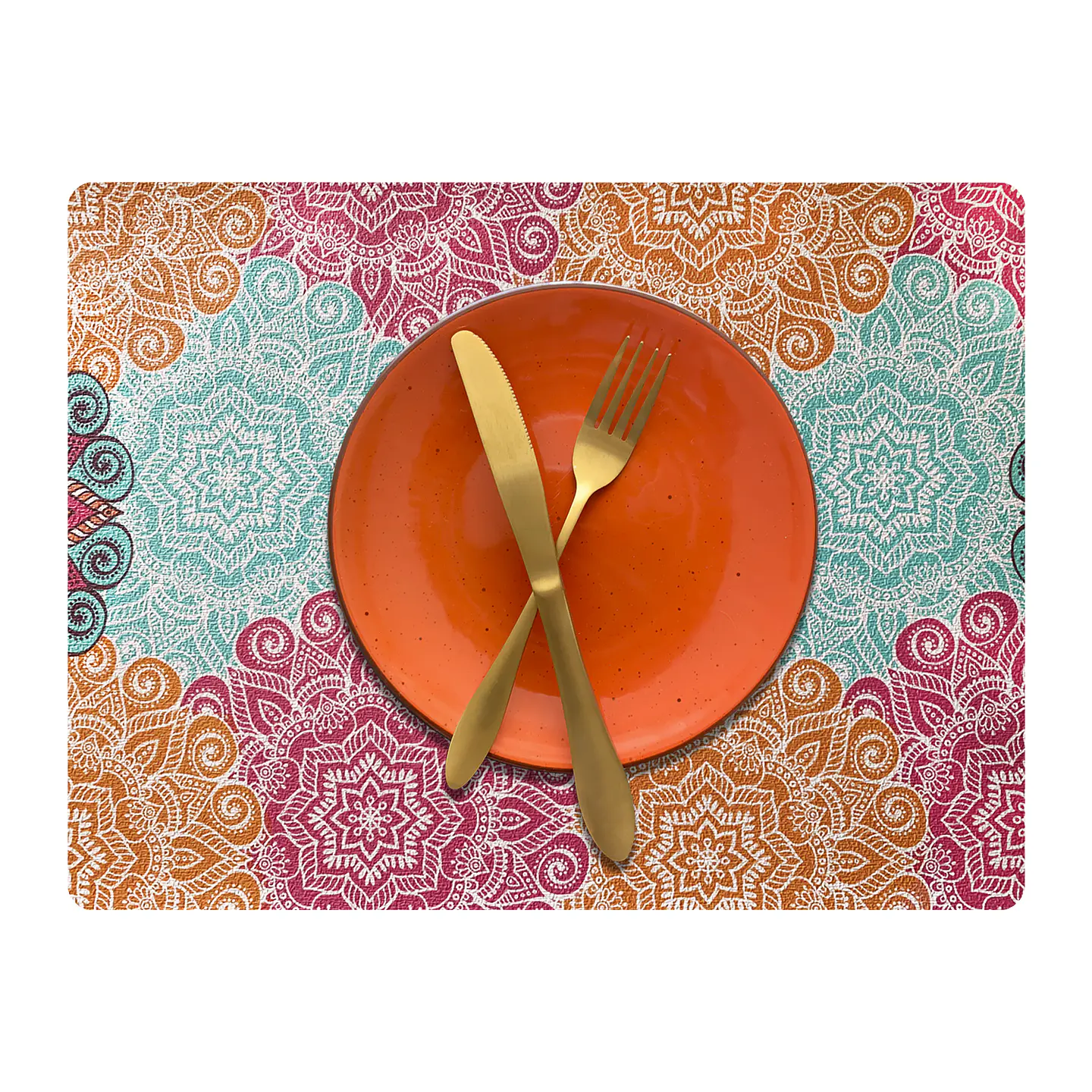 Set 8 Individuales Mandalas Rectangular 3