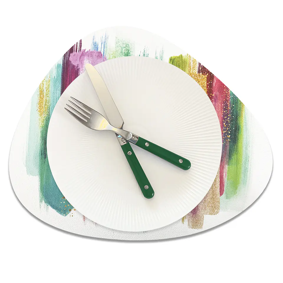 Set 6 Individuales Pinceladas Stone 9