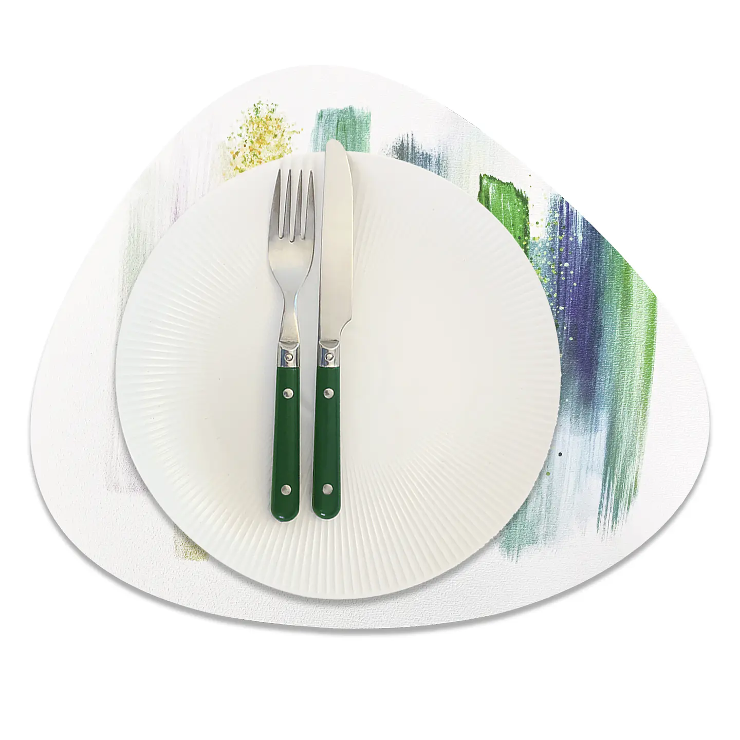 Set 6 Individuales Pinceladas Stone 12