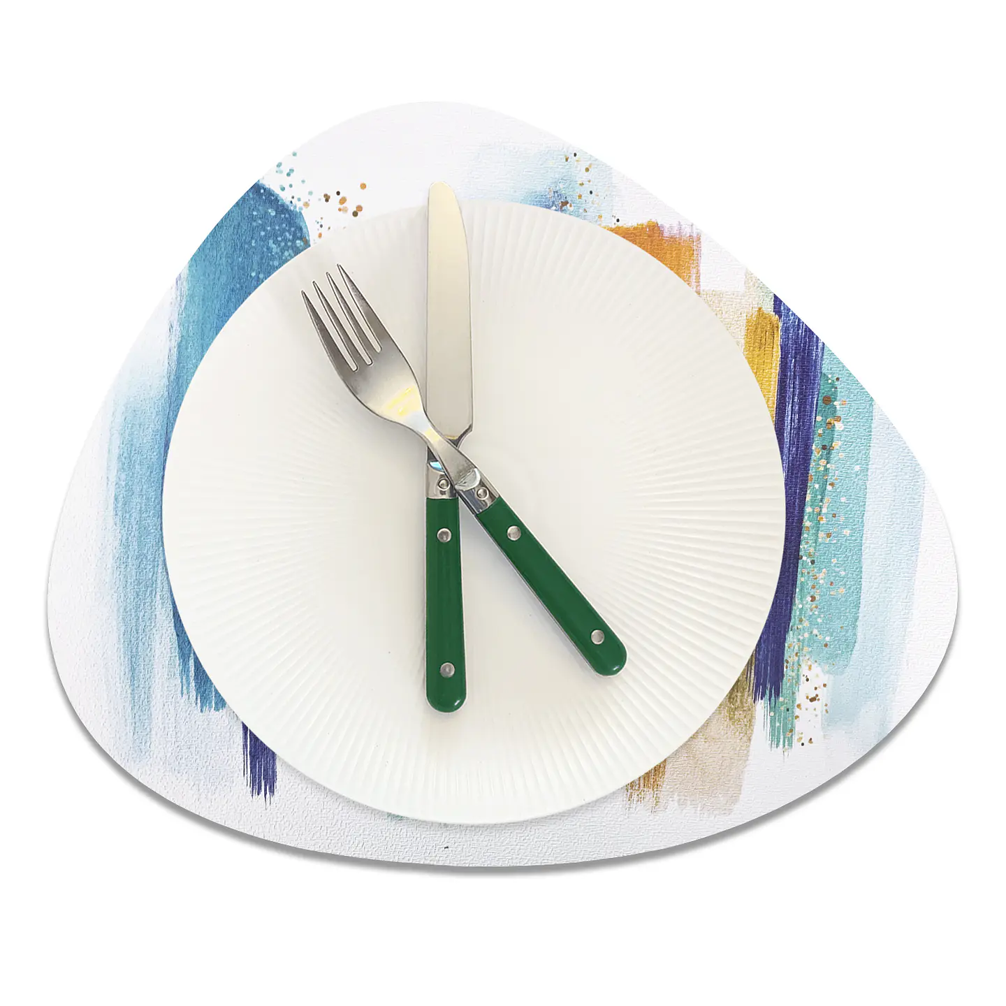 Set 6 Individuales Pinceladas Stone 18