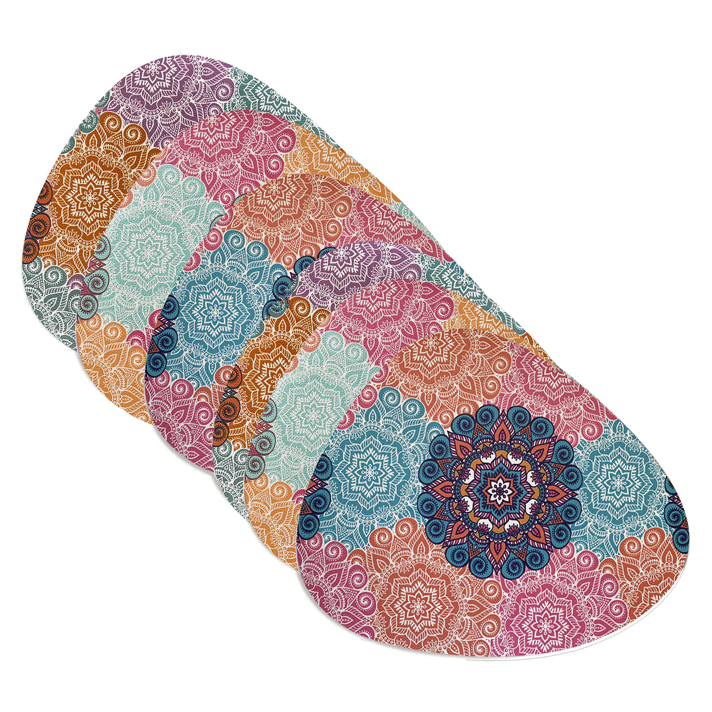 Set 6 Individuales Mandalas Stone 1