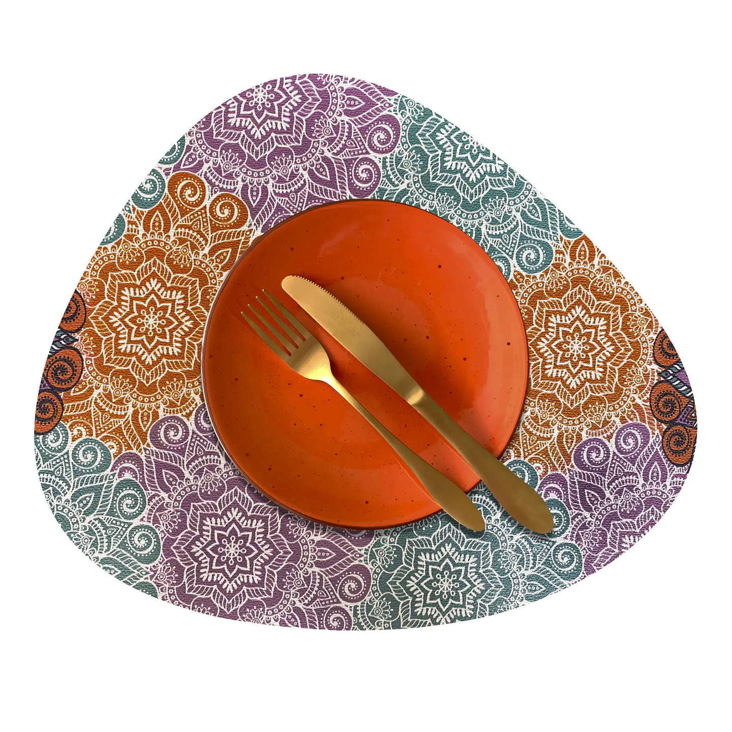 Set 6 Individuales Mandalas Stone 9