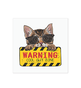 Warning Cat