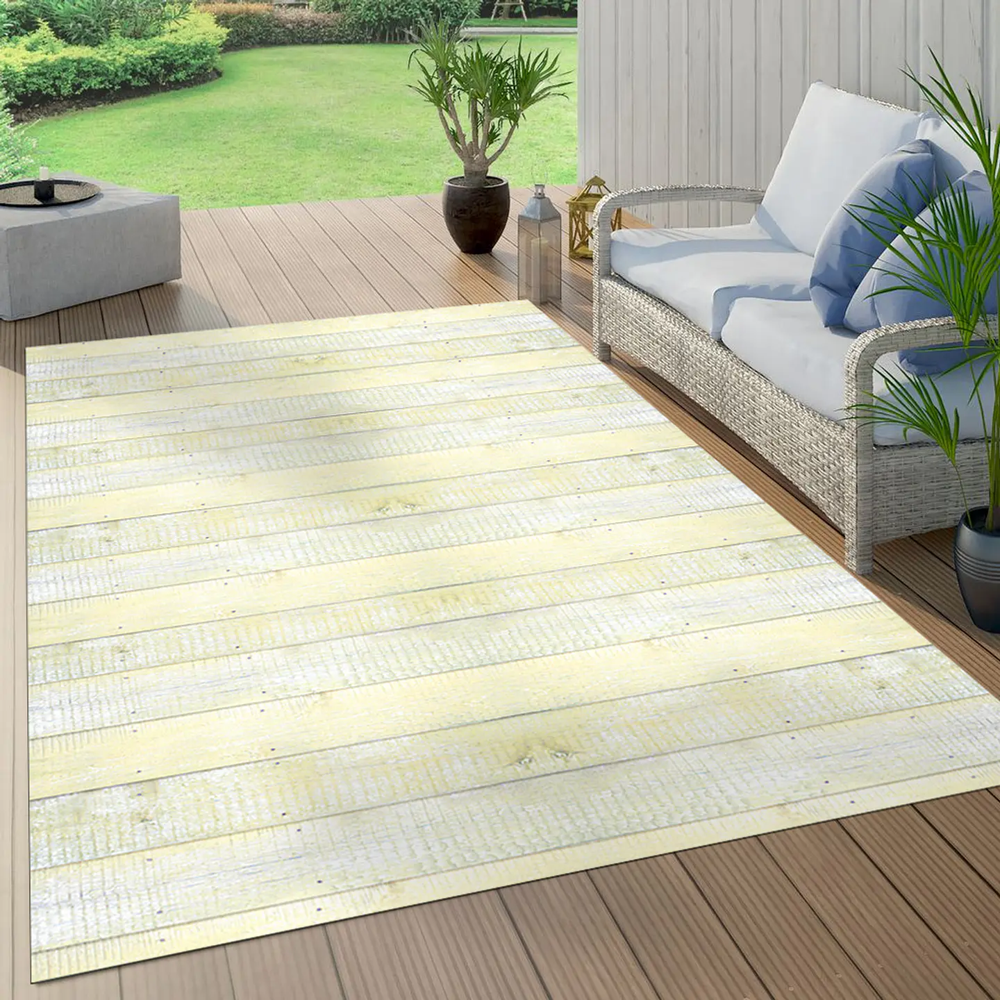 Madera Vintage Amarilla 7