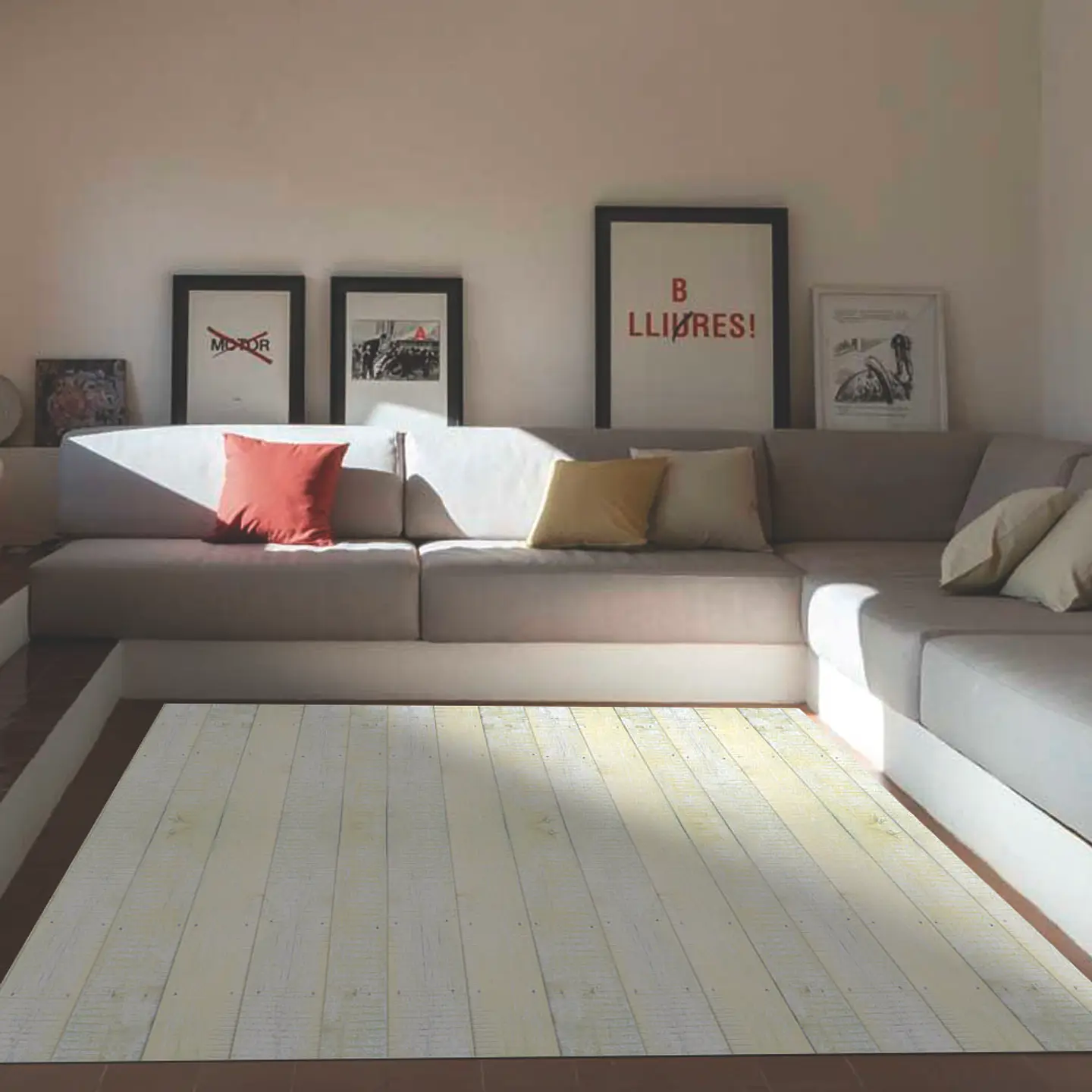 Madera Vintage Amarilla 8