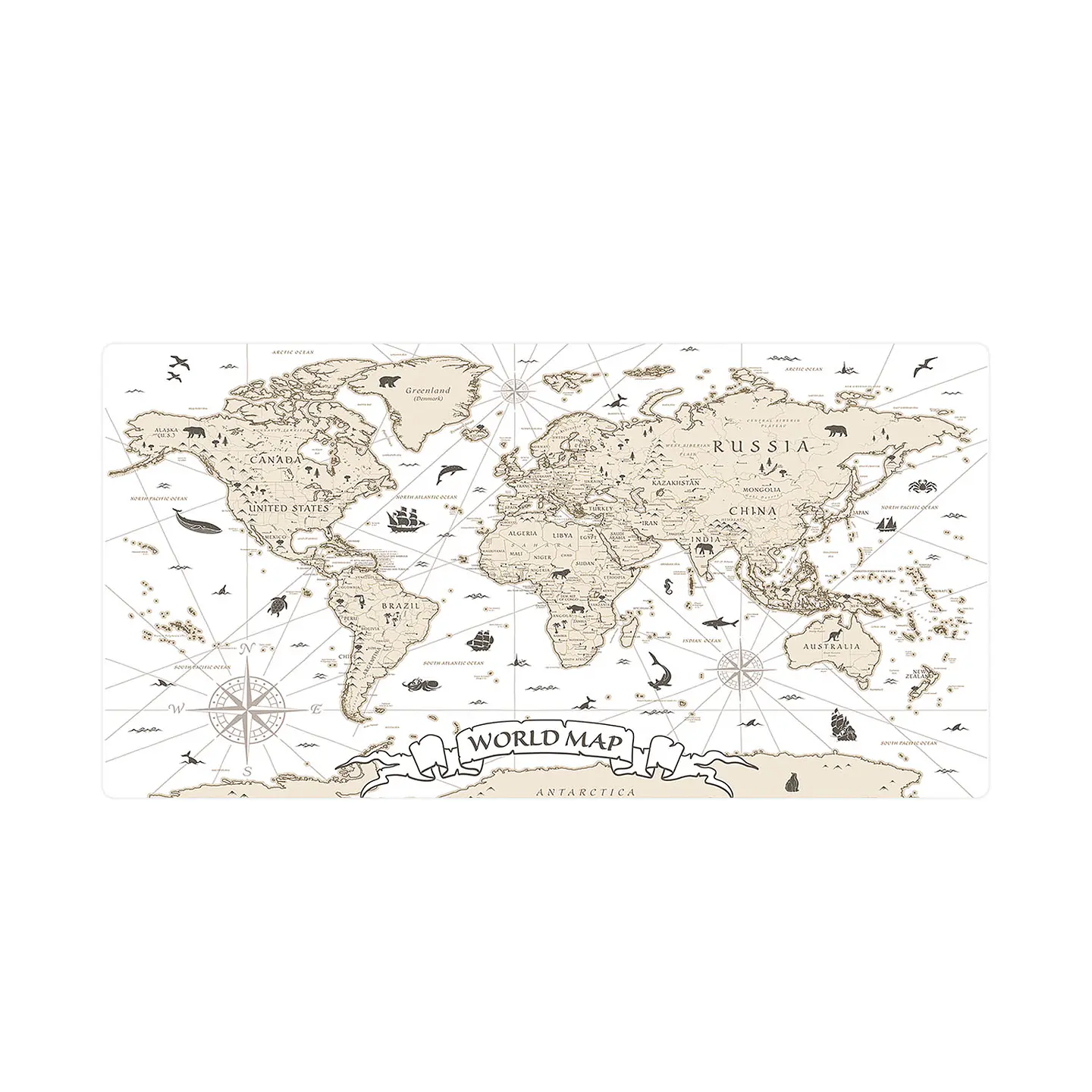 Office Pad The World 1