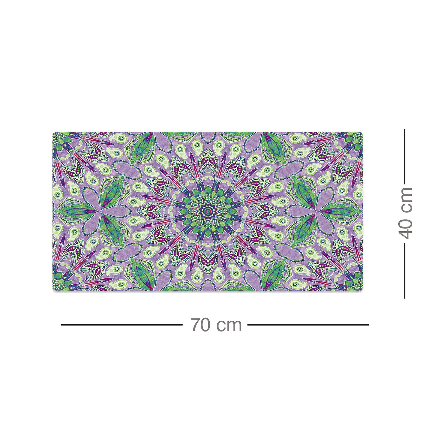 Office Pad Mandala Verde 2