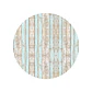 Madera Vintage Azul Redonda - Miniatura 1