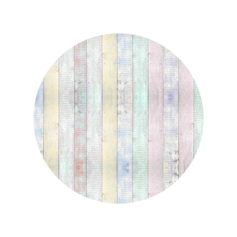 Madera Vintage Venecia Redonda 1