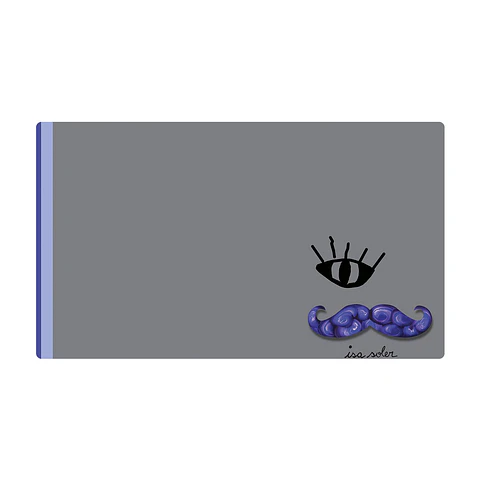 Office Pad Bigote Azul