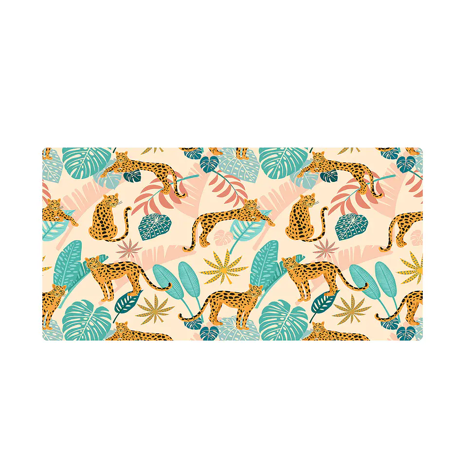 Office Pad Pink Leopard 1