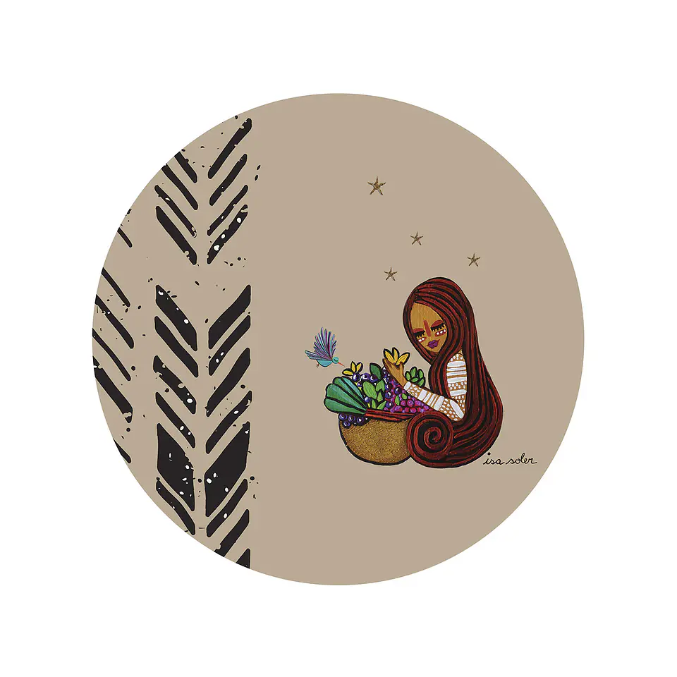 Set 6 Individuales Mona Canasto 2