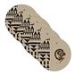 Set 6 Individuales Mona Brotes - Miniatura 1