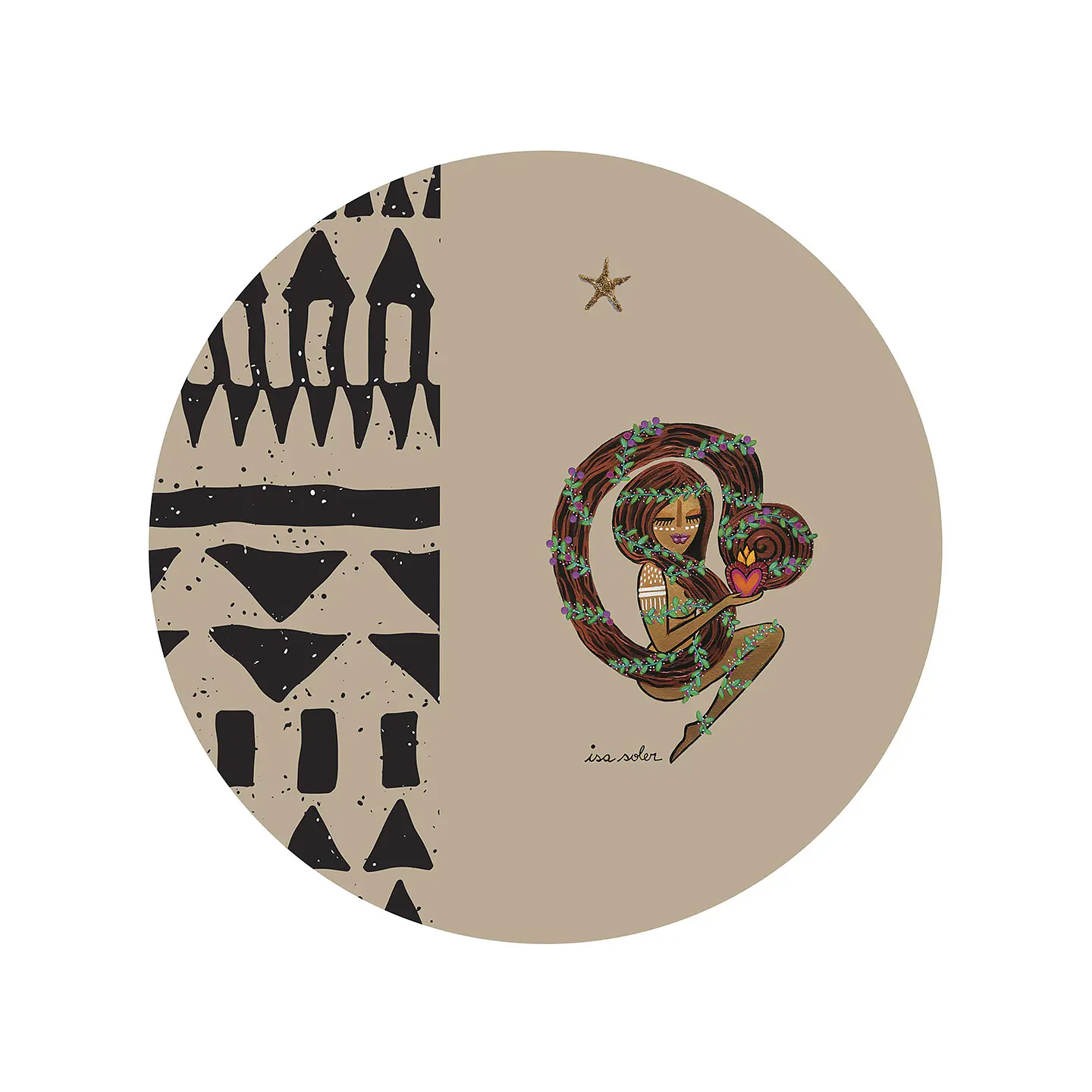 Set 6 Individuales Mona Brotes 2