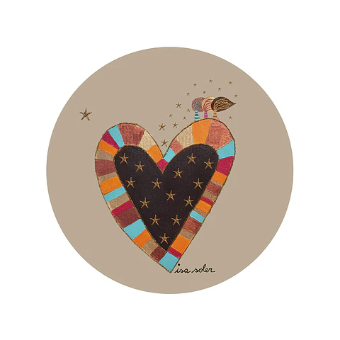 Set 6 Individuales Corazón Patagonia
