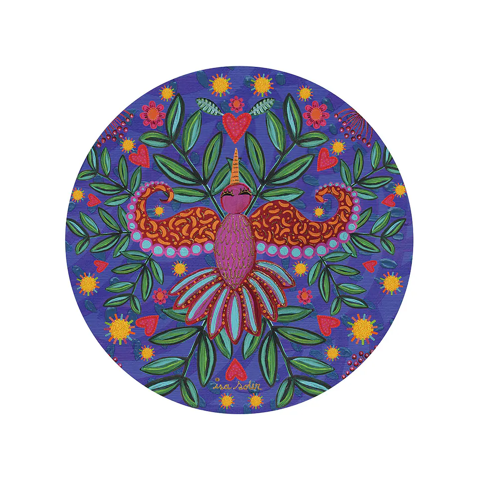 Set 6 Individuales Pájaro Soles 2