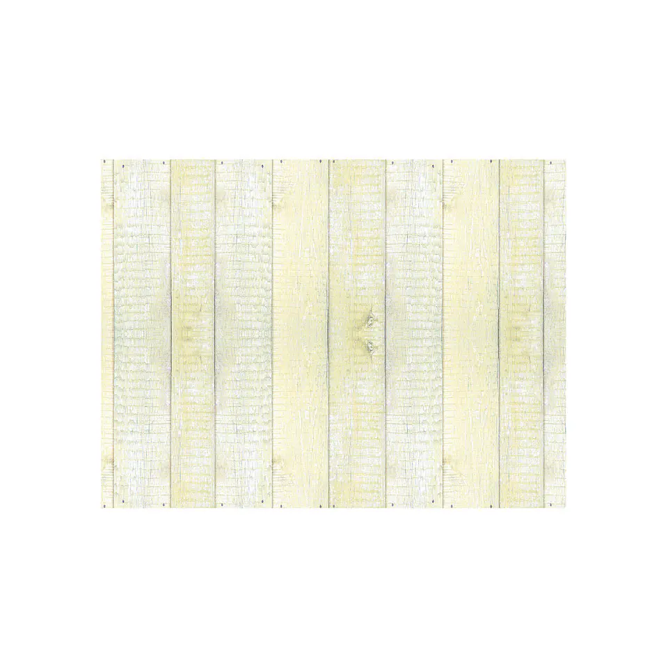 Madera Vintage Amarilla 1