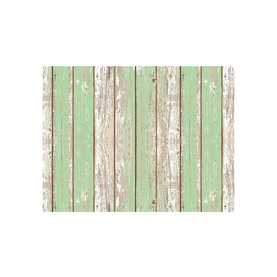 Madera Vintage Verde 1
