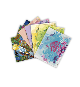 Set 8 Individuales Cosmo Rectangulares