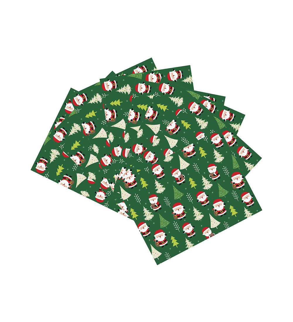 Set 8 Individuales Navidad 2 Rectangular