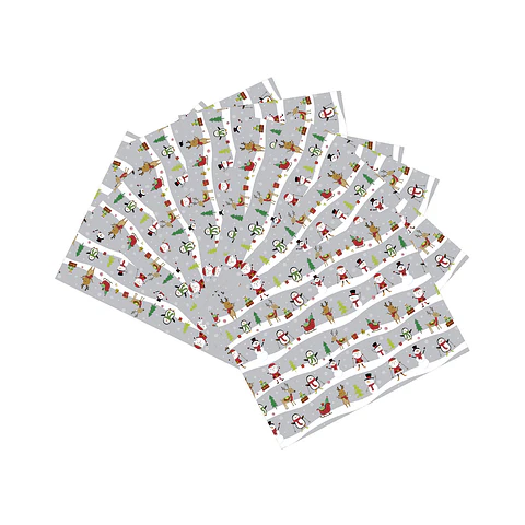 Set 8 Individuales Navidad 5 Rectangular