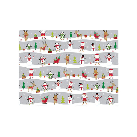 Set 8 Individuales Navidad 5 Rectangular