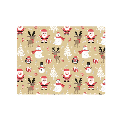 Set 8 Individuales Navidad 4 Rectangular