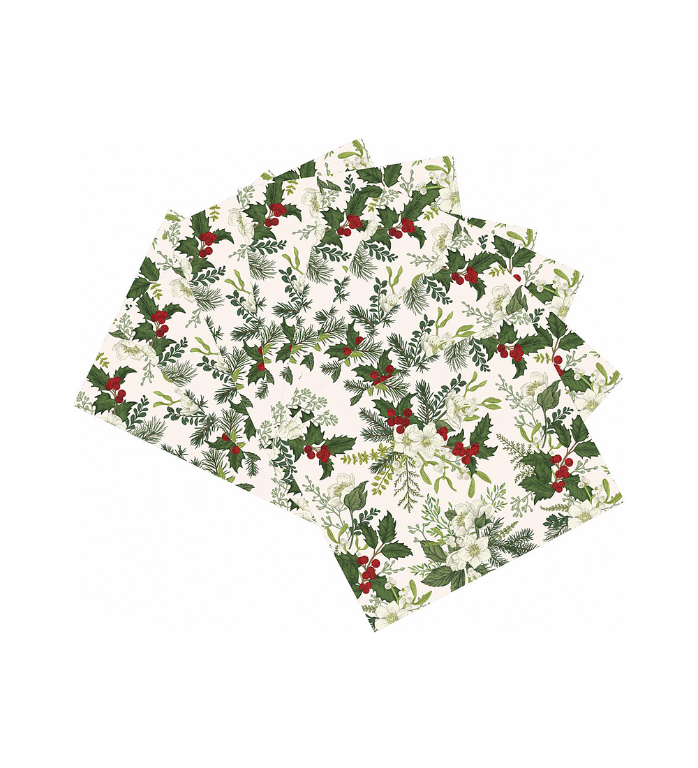 Set 8 Individuales Navidad 7 Rectangular