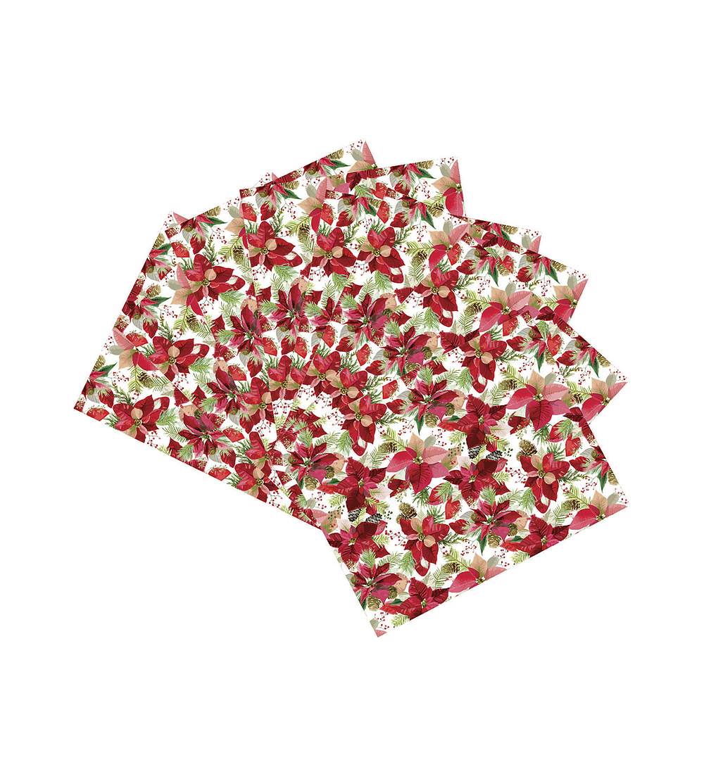 Set 8 Individuales Navidad 9 Rectangular