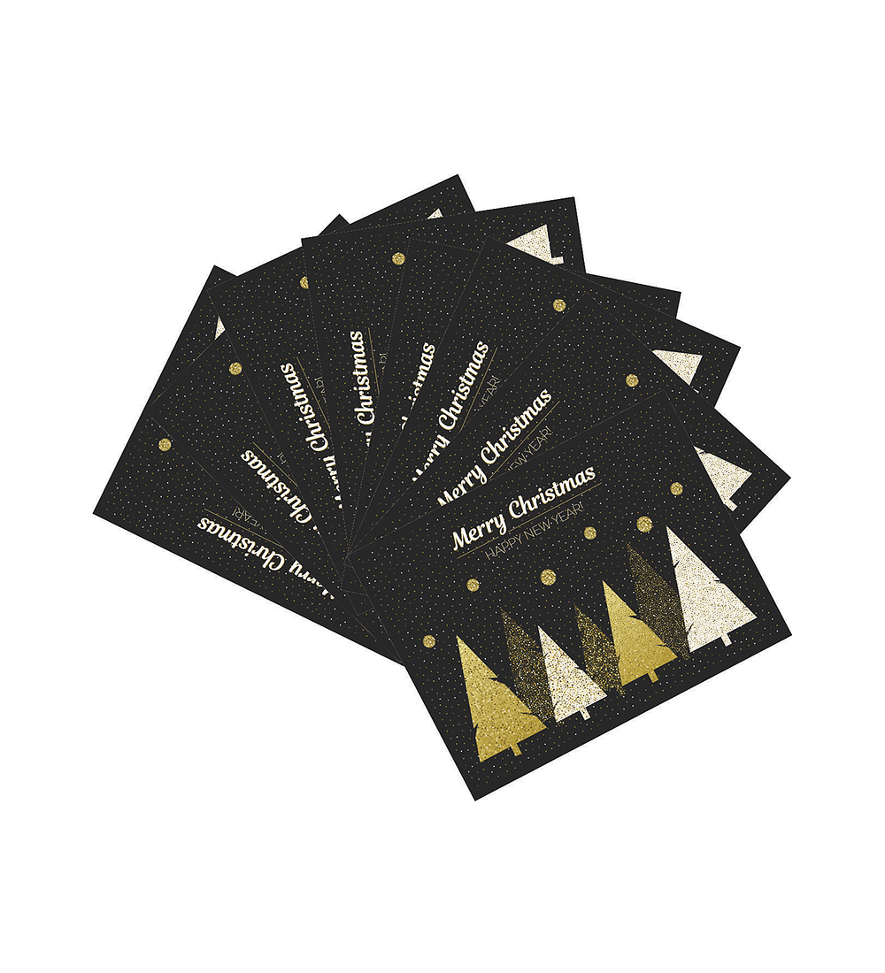 Set 8 Individuales Navidad 10 Rectangular