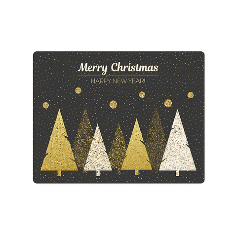 Set 8 Individuales Navidad 10 Rectangular