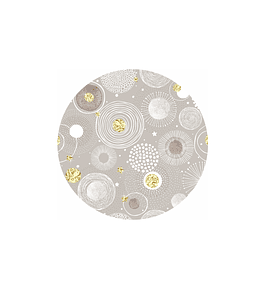 Set 6 Individuales Navidad 16 Redondo