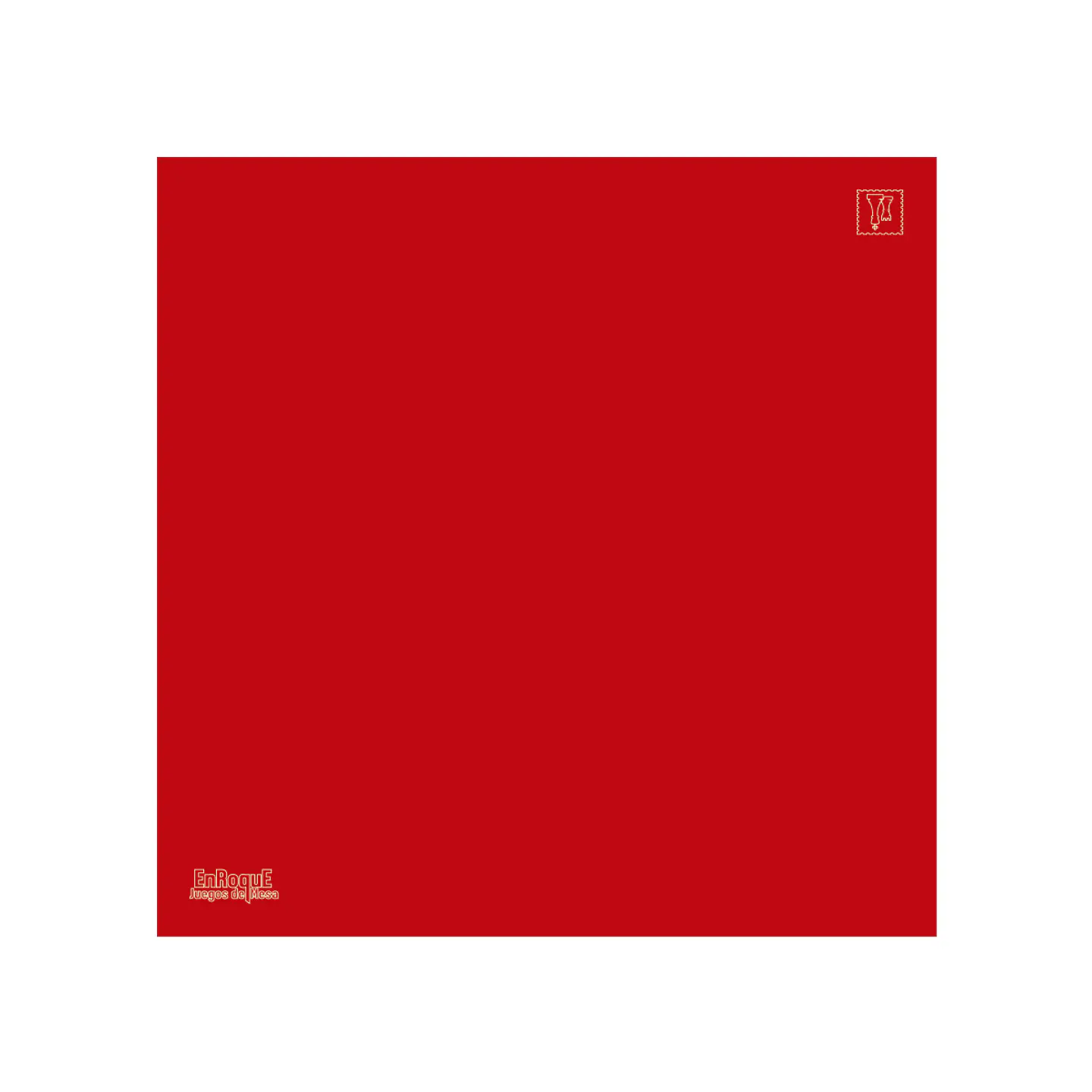 Playmat Rojo plano 70 x 70 cms 1