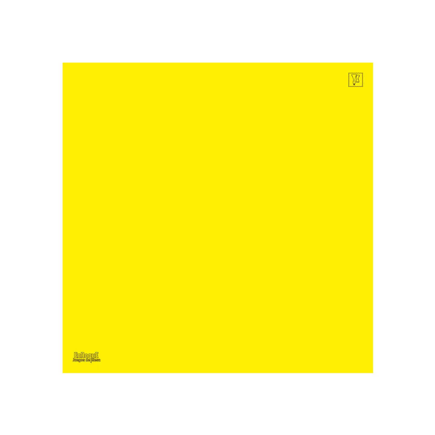 Playmat Amarillo plano 90 x 90 cms 1