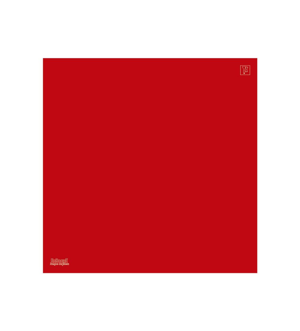 Playmat Rojo plano 90 x 90 cms