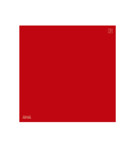 Playmat Rojo plano  90 x 90 cms
