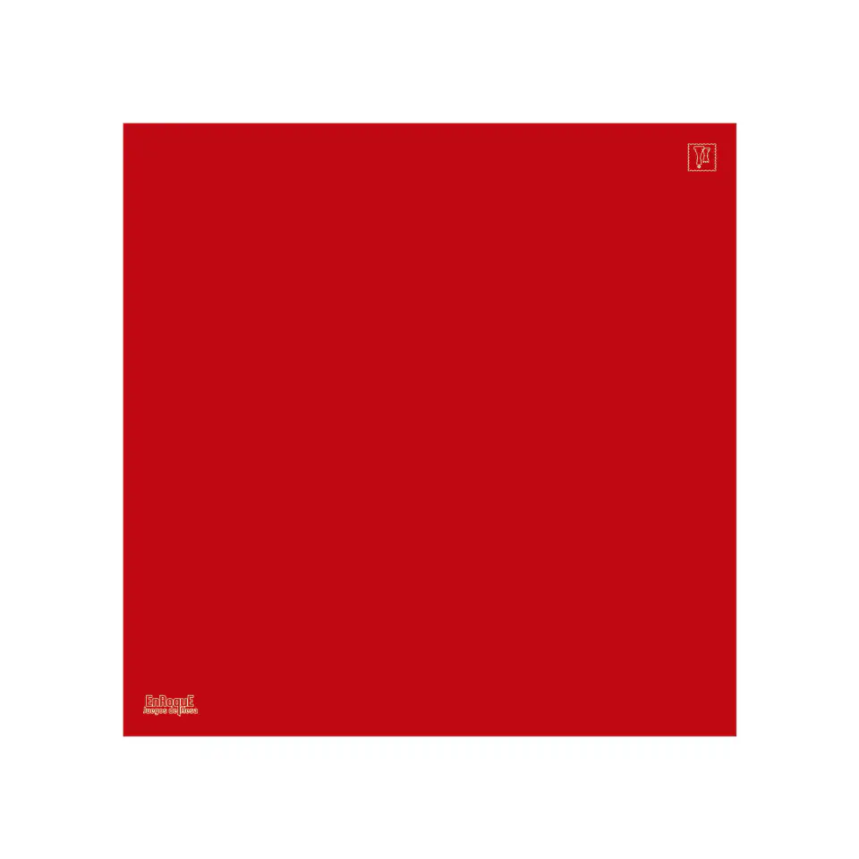 Playmat Rojo plano 90 x 90 cms 1