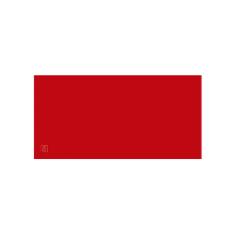 Playmat Rojo plano 70 x 35 cms