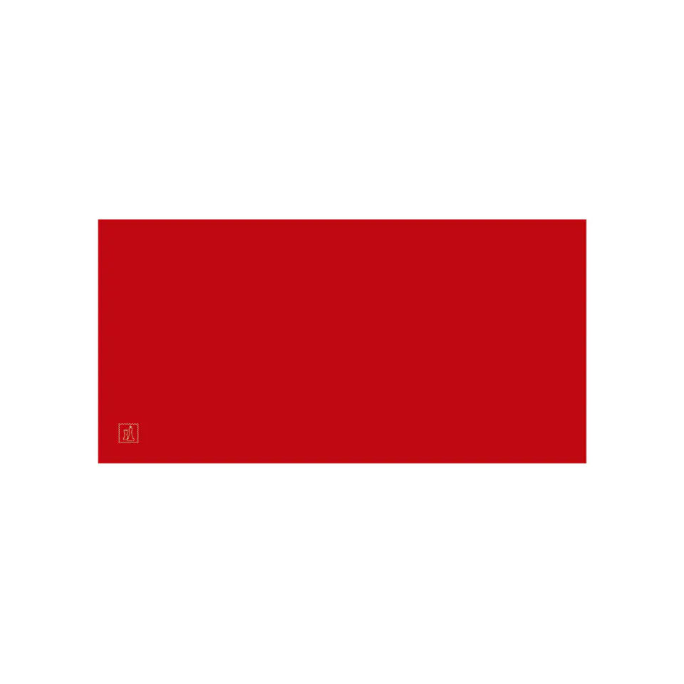 Playmat Rojo plano 70 x 35 cms 1