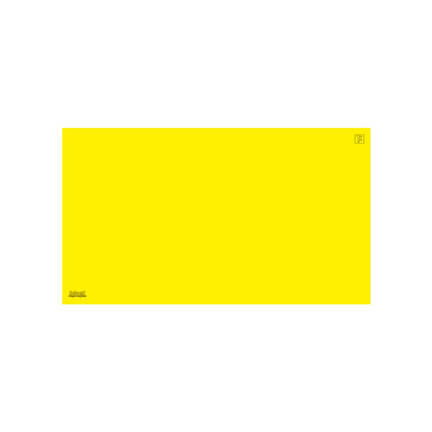 Playmat Amarillo plano 140 x 80 cms 1