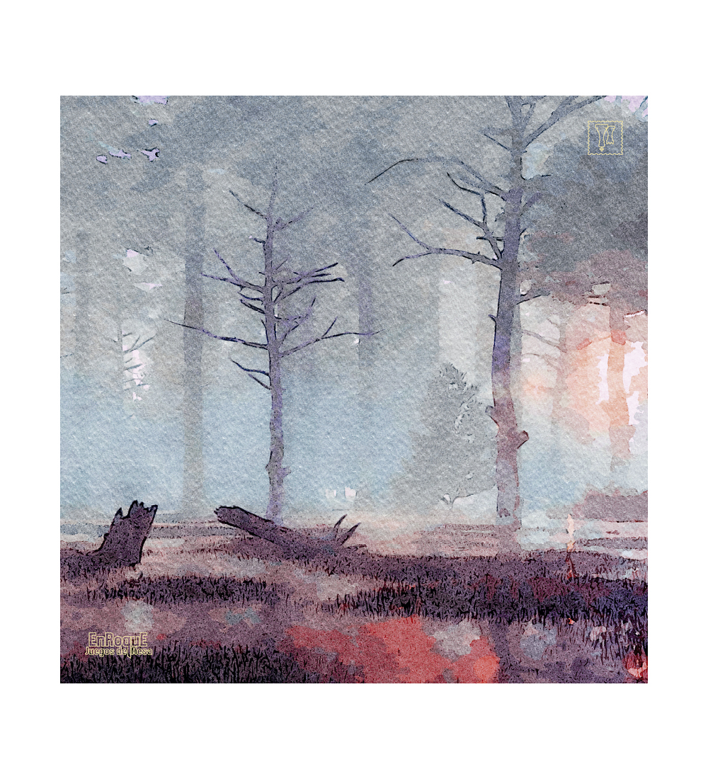 Playmat Red Forest 70 x 70 cms