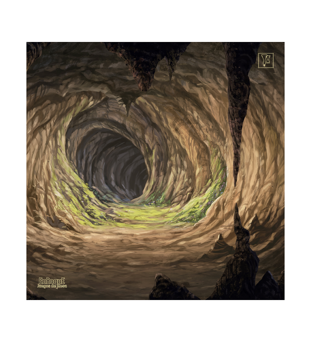 Playmat Caves 70 x 70 cms