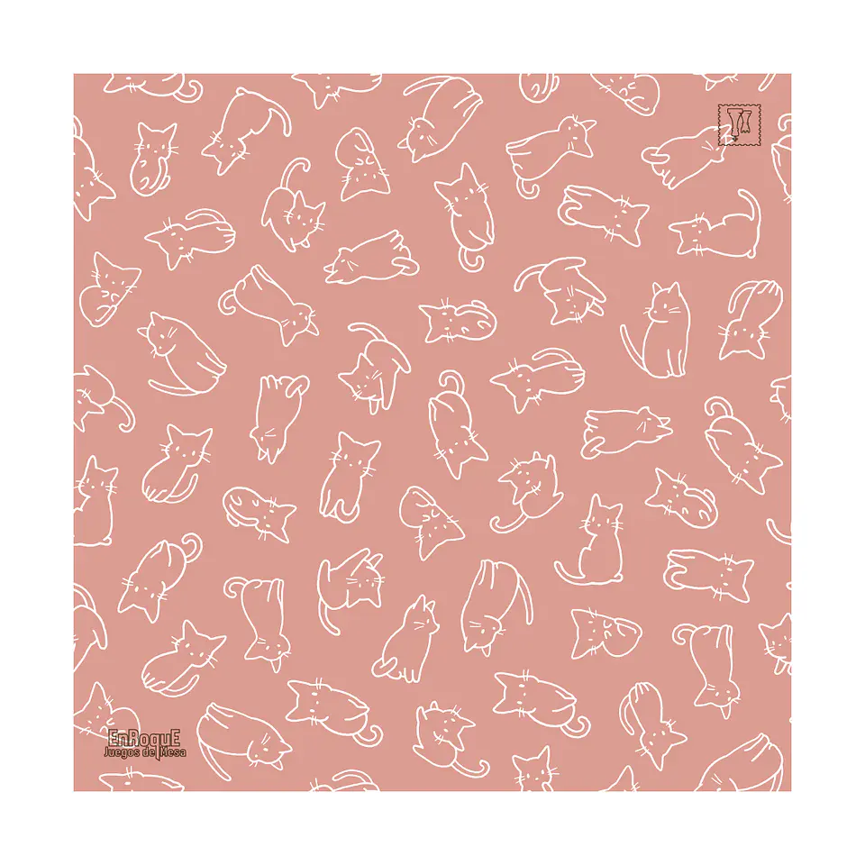 Playmat Kittens in Pink 70 x 70 cms 1