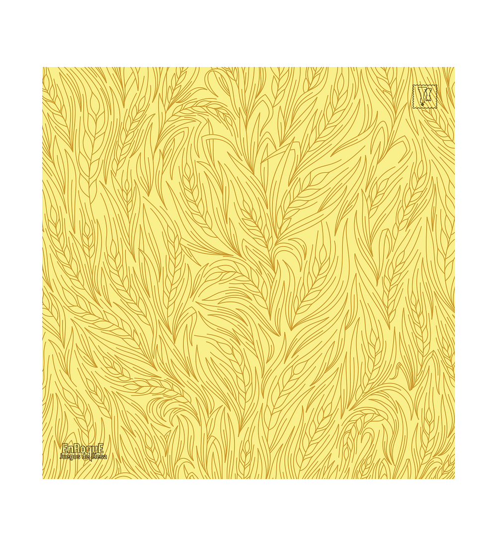 Playmat Yellow Wheat 70 x 70 cms