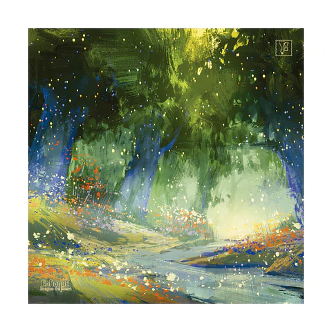 Playmat River Forest 70 x 70 cms