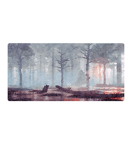 Playmat Red Forest  70 x 35 cms