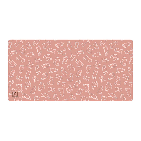 Playmat Kittens in Pink 70 x 35 cms
