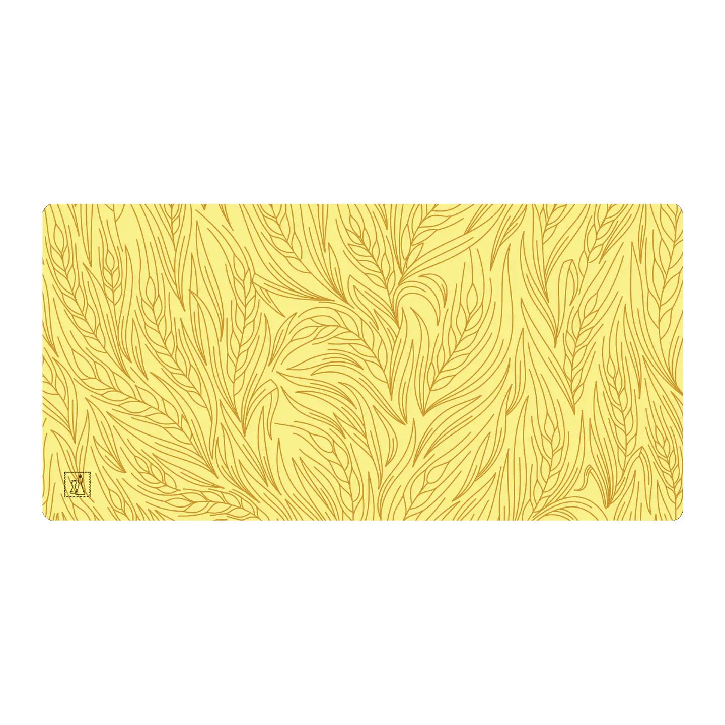 Playmat Yellow Wheat 70 x 35 cms 1